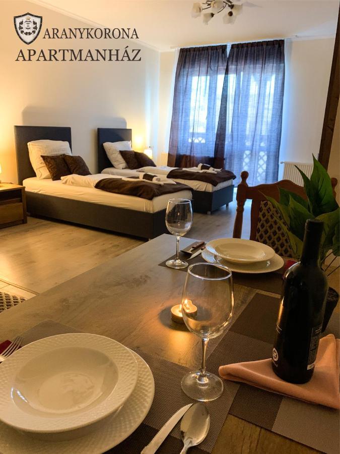 Aranykorona Apartmanház Miskolc Esterno foto