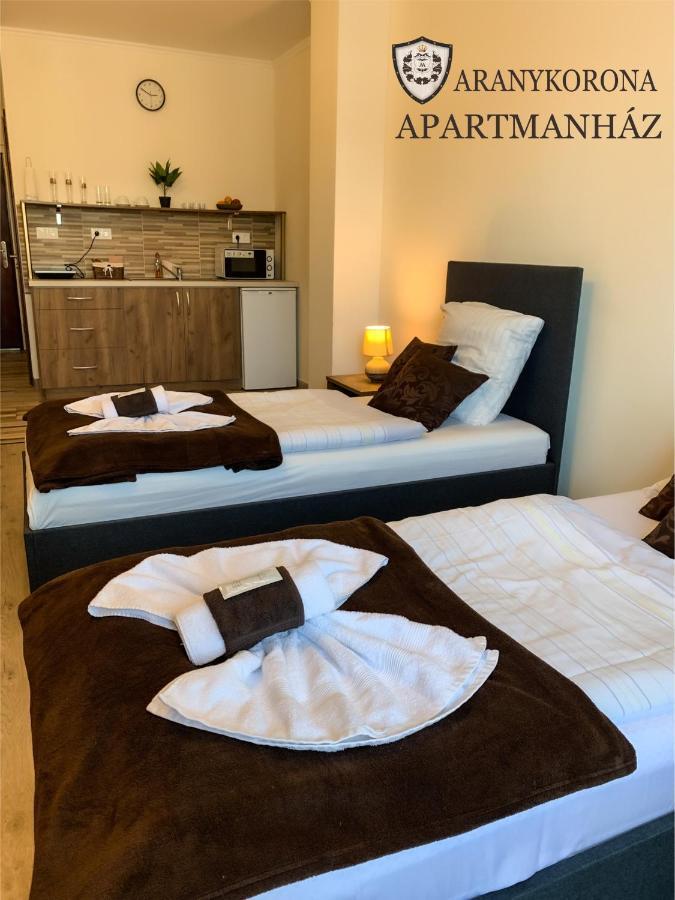 Aranykorona Apartmanház Miskolc Esterno foto